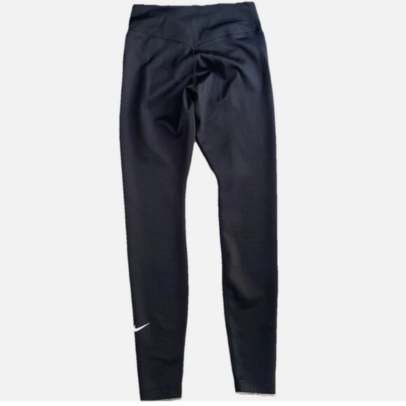 Nike One Therma-Fit Women Small Leggings Pants Black - Picture 1 of 11